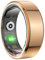Smart Ring Healthcare Tracker Fitness Ring con Monitor de Sueño Impermeable Podómetro para Hombre (Oro Rosa)