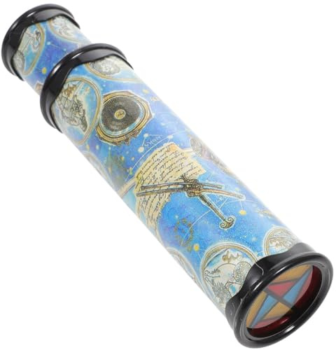 JUMPLAWN Rotating Kaleidoscope Toy for Boys and Girls, 30cm Large Optical Toy, Parent-child Interactive Educational Plaything, Suitable for Boys and Girls Random Color