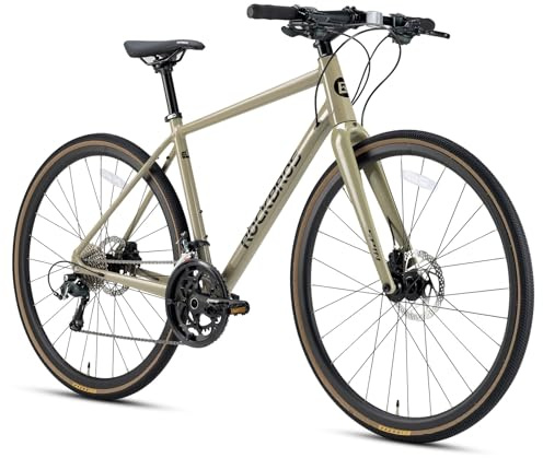 ROCKBROS SPIN Trekking Cykel 28 tum, Aluminiumlegering Lbridcykel, 20 hastigheter, skivbromsar, män och kvinnor, 700 C