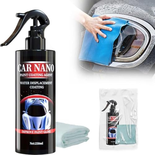 Nano Spray Alta Protección para Coche,Nano Spray para Coche,Nano Spray Reparador para Coche,Spray de Revestimiento Cerámica para Coche,Nano Scratch Repairing Spray (1 Pack)
