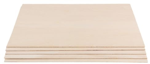drburpily 5 st/set modellbygge hobbymaterial träark för flygplansmodeller och undervisningshjälpmedel träplatta kan användas