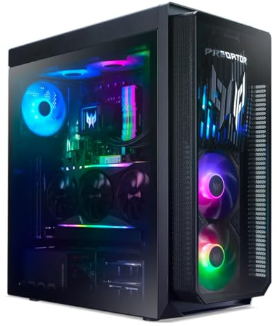 acer Predator Orion 7000 PO7-660 Gaming Desktop PC (Intel Core Ultra 7 265KF 20-Core CPU | 32GB DDR5-6000MHz SDRAM | 2TB PCIe NVMe SSD | Nvidia GeForce RTX 5080 | Windows 11) - Black