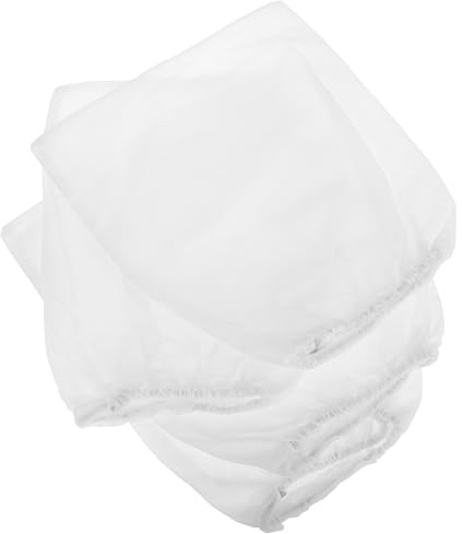 PACKOVE Sacchetti Raccoglitori per Aspiratore Unghie Non Tessuto Spesso 4 Pezzi Filtro Fine per Manicure in Casa e Saloni
