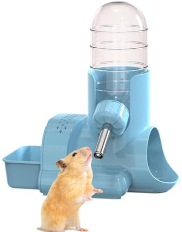 Borraccia Per Criceti - Antigoccia Alimentare,Bevitore Per Piccoli Animali Con Design A Rotolante,Adatto a Conigli Furetti Ricci Criceti Gabbie e Recinti