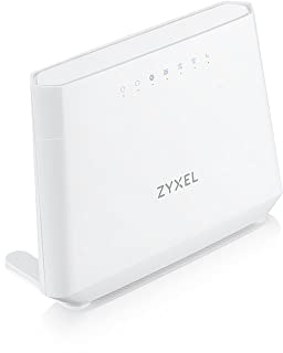 ZYXEL DX3301-T0-EU02V1F WiFi 6 AX1800 VDSL2 5-Port SUPER VECTORING Gateway (Upto 35B) and USB