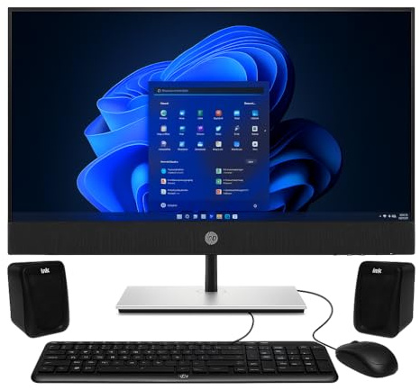 HP ProOne 600 G6 All-in-One 21,5 Touch, Intel Core i5-10500 3,10 GHz, 8GB RAM, SSD 512GB, Windows 11 Pro (Ricondizionato)