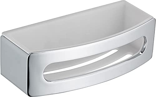 Keuco 11658010001 Schwammkorb Elegance, Einsatz anthrazit, verchromt