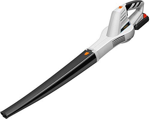 VonHaus Leaf Blower Cordless – Clear Leaves from Gardens, Patios, Gutters, Driveways & More – 20V Battery, Charger, Lightweight, Soft Grip Handle, Low on Noise and Vibration