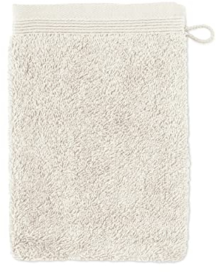 Möve Superwuschel Waschhandschuh 20 x 15 cm aus 100% Baumwolle, Nature
