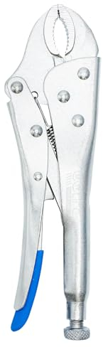 CCLIFE Alicate de Bloqueo y Mandíbula Curvada 250mm - Pinzas para Soldar y Alicates Grip