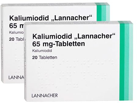 KALIUMIODID Lannacher 65 mg Tabletten (2x20 St)