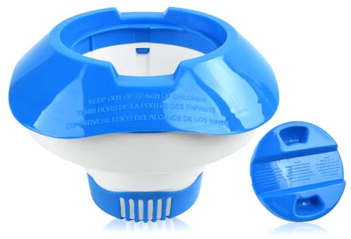 DIELOVEHUA 7 tum Flytande Klor Dispenser för Pool med Kemisk Doser för Spa-Fontäner