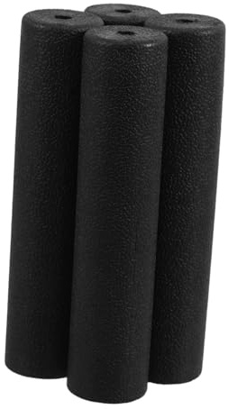 Kisangel 4pcs Gym Grip Attachments Plastic Handles Covers Antislip Durable Exercise Handles for Weight Lifting Cable and Pulley Machines Easy to Clean Replacement for Fitness Equipment