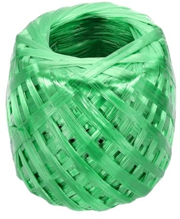 sourcing map Spago in poliestere e nylon e plastica, 135 m, 30 mm, per imballaggio domestico per giardinaggio e trasporto, verde