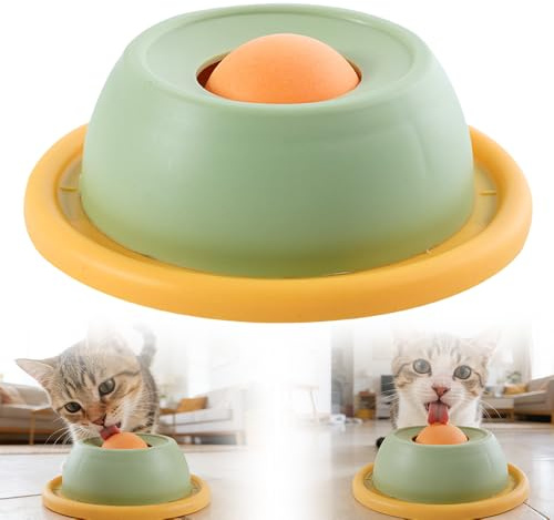 Lick Bowl For Dogs, 2026 New Dog Lick Toy Lick Mat With Suction Cup Non Slip, Anti-Slip Pet Licking Bowl For Healthy Eating, Interactive Slow Feeder Lick Toy for Dogs (Green)