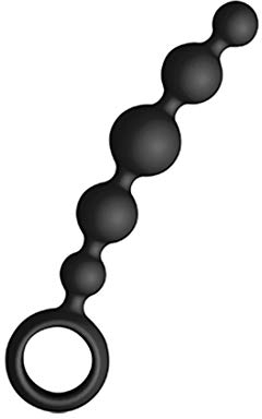 JOYDIVISION Joyballs anal Wave - kurz - Schwarz, 1 Stück Anal-Toy für Mann & Frau Liebesspielzeug,Analkugel