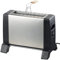 Rosenstein & Söhne Vertikalgrill elektrisch: Vertikaler Infrarot-Tischgrill mit 24 x 18 cm Grillfläche & 1.000 Watt (Vertikal Grill, Toaster-Grill, Sandwichtoaster)