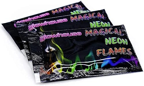 The Glowhouse Magic Neon Flames Mystical Fire Colourant (6 Pack)