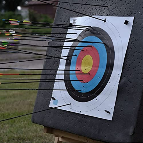 fikujap Archery Target Foam High Density Arrows Shot Target for Arrow Bow Dart Outdoor Indoor Accuracy Training Accessories Targets