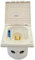 Mains Hook Up Inlet Socket 240v Flush Fitting Caravan Motorhome Campervan White, 16A Mains Flush Fit Socket Caravan Camping Splashproof RV's