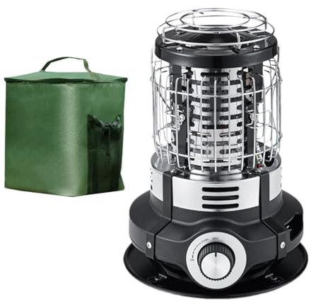 Chauffages de terrasse pour usage extérieur, chauffage extérieur,Petits radiateurs | Chauffage de Patio électrique Portable 1500W, poêle avec Protection contre le basculement, pour Garage, serre, usag