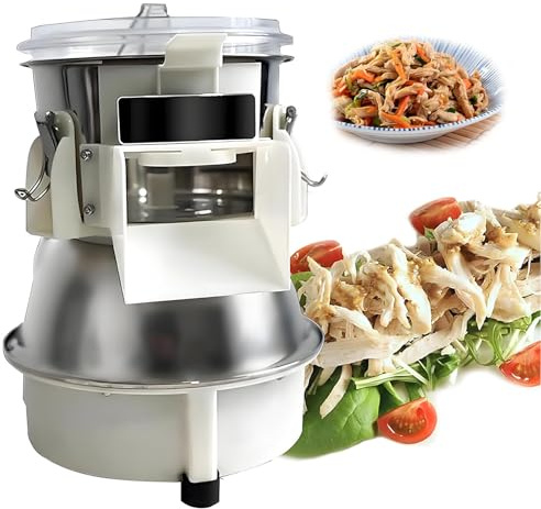 Frullatore Elettrico per Petto Pollo,Tritatutto Desktop Ad Alta Velocità,Utensile per La Lavorazione Della Carne Macinata,Tritacarne per Petto Pollo Da 180 W,Per Produzione Massa