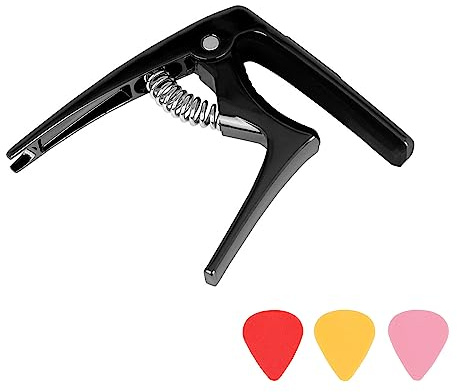Chitarra Capotasto Scorrevole Pad Regolabile In Metallo E Silicone Morbido Per Accordare Il Suono Di Strumenti A Corda Regolabile Per Rotolamento Acustico Scivolare