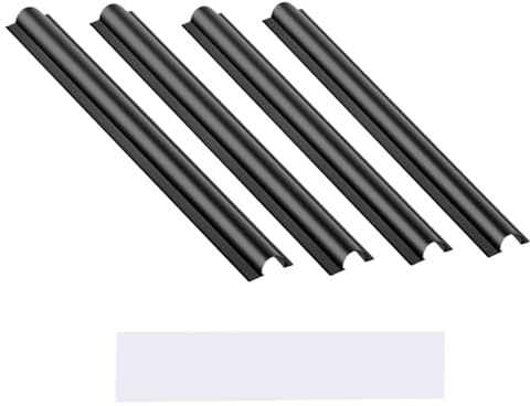 Fundas de Cable de PVC, Protector de Cable elástico, Flexible de Cable de 12 Pulgadas con Clips, Tubo de Almacenamiento portátil, Equipo electrónico de fácil instalación, Suministros