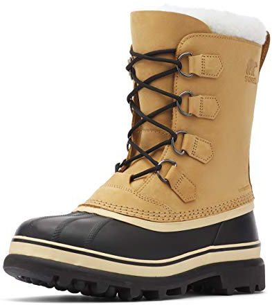 Sorel Caribou WP, Stivali da Neve Impermeabili Uomo, Marrone (Buff), 43 EU