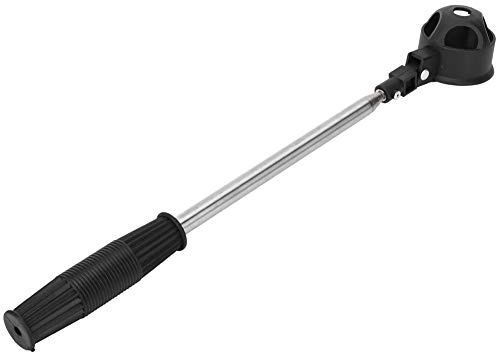 VGEBY1 Golf Ball Retriever, recogedor de Pelota de Golf retráctil portátil con Herramienta de Eje de Bloqueo automático Pala de Golf