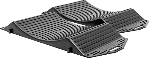 Streetwize - Black Tyre Saver Wheel Chock, 2 Pieces (LWACC47)