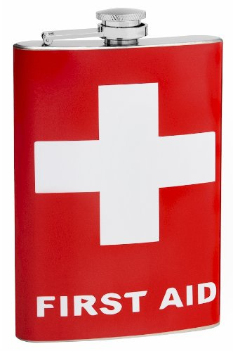 8oz First Aid Hip Flask