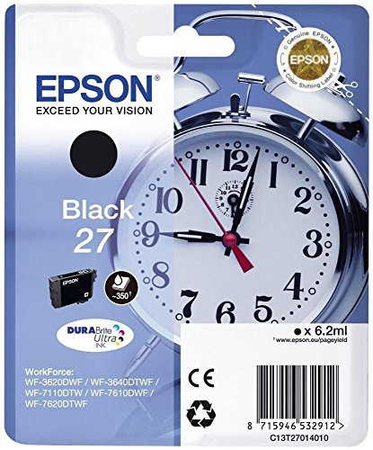 Epson 235M250 C13T27014022 Schwarz Original Tintenpatronen Pack of 1