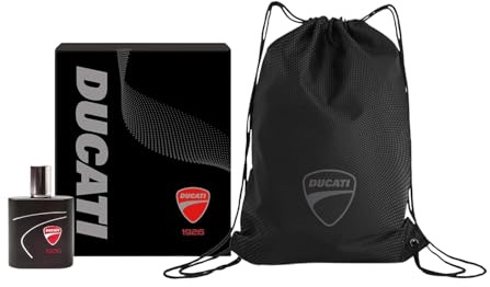 DUCATI 1926 |Presentförpackning, Herrparfym 50 ml + Påsryggsäck