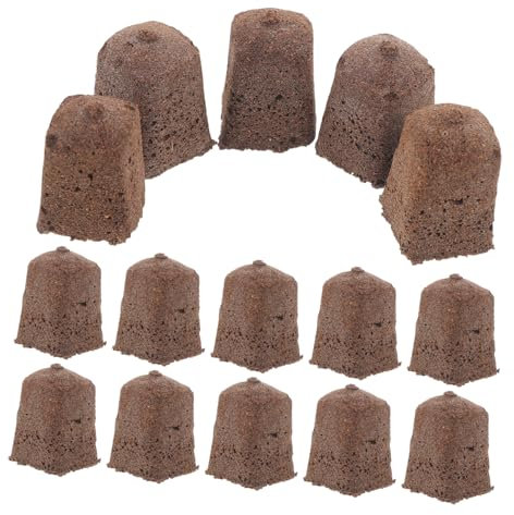BESPORTBLE 40 Pièces Bloc d'éponge de terreau Potager Cubes nutritifs pour Plantes Bloc de démarrage Bloc Rooter Floral Prise Accessoires de Jardin Sol nutritif Compression Fleurs