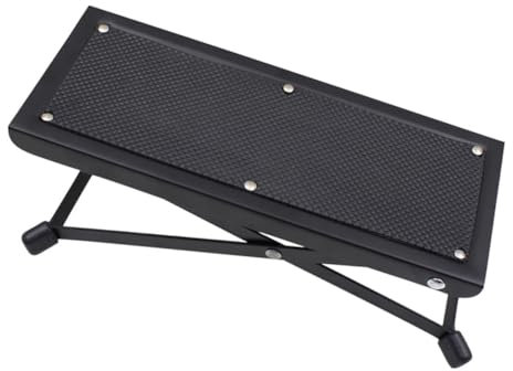 BESTonZON Fußhocker Für Gitarristen Gitarren-fußhocker Gitarrenzubehör Faltbarer Gitarrenhocker Robustes Gitarren-fußpedal Musikinstrument Für Üben Und Bühnenauftritte
