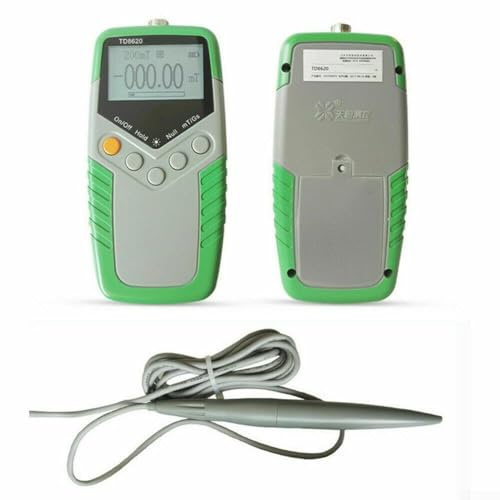 Gauss-mätare, TD8620 handhållen digital mätare, mätområde 0 2400 MT, bakgrundsbelyst skärm, magnetisk fältmätare med hög noggrannhet