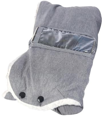 Kinderwagen-Handmuff – Kinderwagen-Fäustlinge für kaltes Wetter, reißfestes Oxford-Gewebe und Daunen, Baumwoll-Fäustlinge, weiche und bequeme Kinderwagen-Handwärmer, Kinderwagen-Handwärmer für den