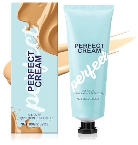 All Over Complexion Perfector, Concealer Foundation, Body Make Up Wasserfest, Waterproof CC Cream, Creme Body Coverage Perfector, für Gesicht, Beine und Körper