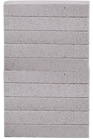 Detergente per WC in pietra pomice - Set di 10 spazzole per la pulizia della pietra pomice | Potente strumento per il bagno domestico della bacchetta per piatti | Adatto per WC, vasca da bagno, grill,