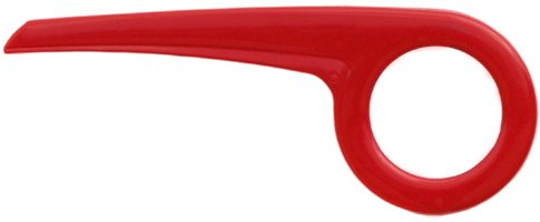 DEKAFORM Fahrradkettenschutz Easy Line 180-3 für 36/38 Zähne * rot