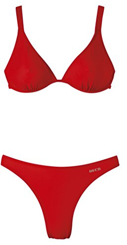 Beco Damen Bügel Bikini B-Cup, rot, 40, 0/81030
