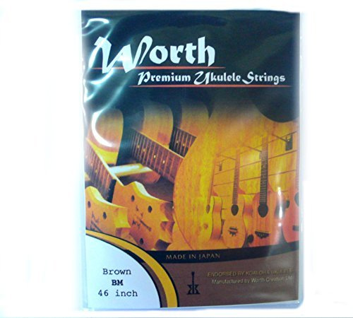 Worth Premium Package Concert/Soprano 23''/21'' Ukulele String Brown Color