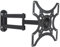 NEG Profi Universal TV-Wandhalterung Extender 2540 (schwarz) Schwenk-, neig-, ausziehbar und drehbar (Pivot-Funktion), Full Motion (bis max. VESA 200x200 und 25kg)