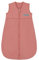 Odenwälder Frottee Sommer-Schlafsack Baby-Schlafsack Leichter Kinderschlafsack atmungsaktiv (110 cm, Cranberry)