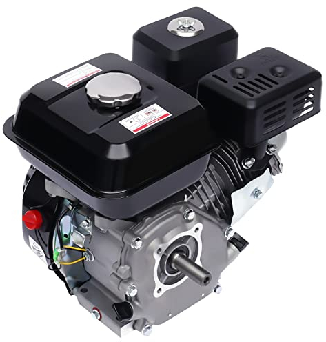 Benzin Stromgenerator (mit 7.5 HP 4 Stroke Benzinmotor, 3.6 Liter Tank, leicht und kompakt, leichter Transport des Notstromaggregats, Seilzugstarter, Tragbar 15 kg Gewicht)