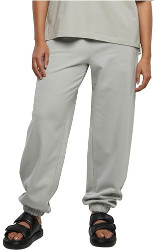 Urban Classics Damen Jogginghose Ladies Organic High Waist Ballon Sweat Pants lightasphalt XS