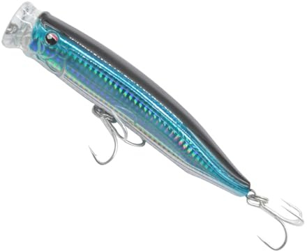 Comcapy Leurre de pêche Topwater 150mm 58g appât Dur Artificiel for Thon de mer GT leurre de pêche Forte Tentation (Color : 4, Size : 150mm 58g)