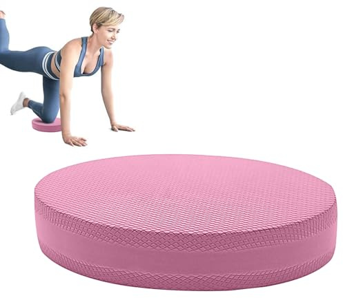 Almohadilla de equilibrio – Cojín de estabilidad de entrenamiento, tabla de espuma, entrenador de ejercicio, tapete de equilibrio de entrenamiento de estabilidad, tapete de espuma antideslizante para