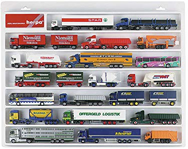 herpa Scatola da Collezione per modellini di Auto o Camion, modellini di Veicoli, Camion e Auto, modellini in Miniatura, vetrina, Miniature, espositore